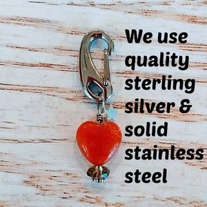 NEW Artisan Crafted Crystal Healing Pet Charm